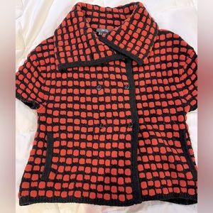 Per Se wool/silk/cashmere blend sweater size S